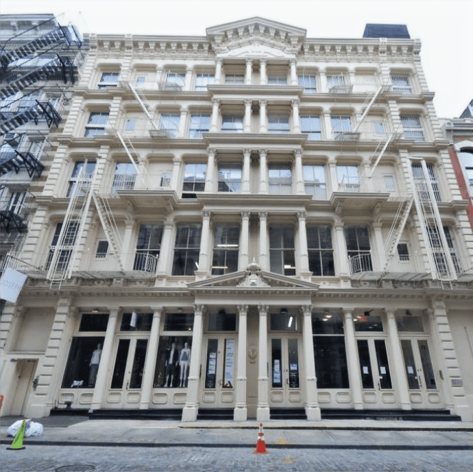72 Greene Street — $42M Mixed Use (2012) 72 Greene Street Mixed Use sold for $42M - Investment Sale (2012) to L3 Capital in Soho - Skyline Properties NYC commercial real estate