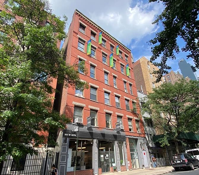 353 West 48th Street — $11M Office (2013) 353 West 48th Street Office sold for $11M - Investment Sale (2013) to Private in Midtown West - Skyline Properties NYC commercial real estate