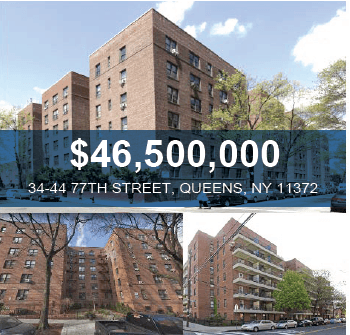 34-44 77th Street Multifamily Portfolio Sale - Kew Gardens Queens, NY - $46.5M - Skyline Properties closed deal