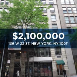 136 West 22nd Street Retail Investment Sale - Chelsea New York, NY - $2.1M - Skyline Properties closed deal