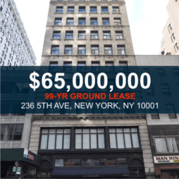 236 Fifth Avenue Office Ground Lease - Midtown Manhattan New York, NY - $65M - Skyline Properties closed deal