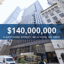 6 East 43rd Street - $140M Office - Skyline Properties