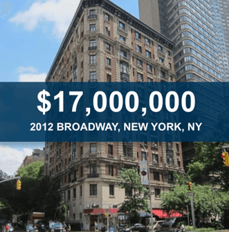 2012 Broadway Retail Ground Lease - Upper West Side New York, NY - $17M - Skyline Properties closed deal