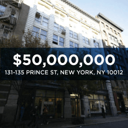 131-133 Prince Street Retail Investment Sale - Soho New York, NY - $50M - Skyline Properties closed deal
